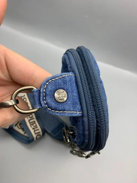 NWOT Montana West Denim Crossbody Purse Aztec Print Boho/Hippie Country Western - Picture 10 of 11